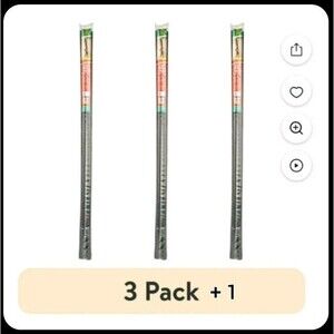 (4 Pack) Duck Replacement Vinyl Clad Weather Stripping Brown 4 Strips